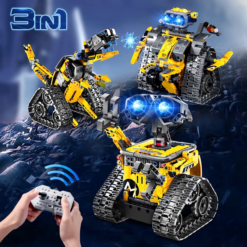 3in124GHz4CHTechnicalRCCarRobotRacingCarBuildingBlocksRemoteControlTruckBricksGiftToysforChildren-1997102-2