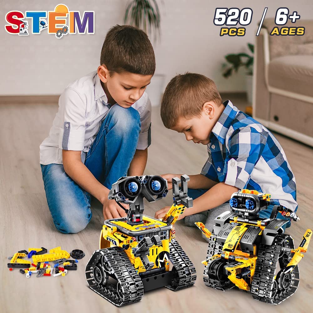 3in124GHz4CHTechnicalRCCarRobotRacingCarBuildingBlocksRemoteControlTruckBricksGiftToysforChildren-1997102-4