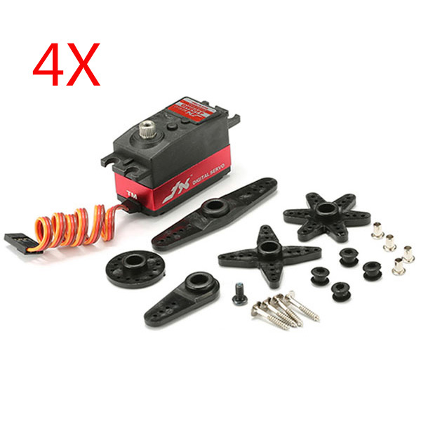 4xJXServoPDI-4409MG9kgLargeTorque180DegreeDigitalServo-1232244-1