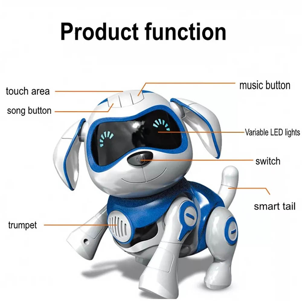 InductionToyDogRemoteControlCuteRoboticPuppyEarlyEducationIntelligentRobotPetInteractiveProgramDanci-2000326-9