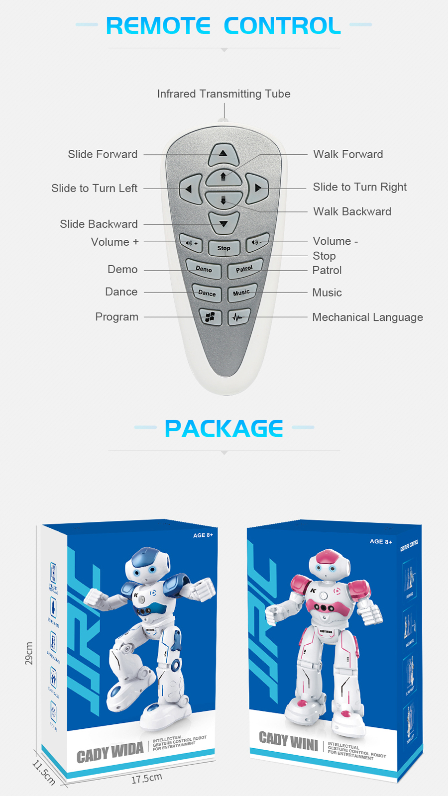 JJRCR2R2SCadyUSBChargingDancingGestureControlRobotToy-1949254-10