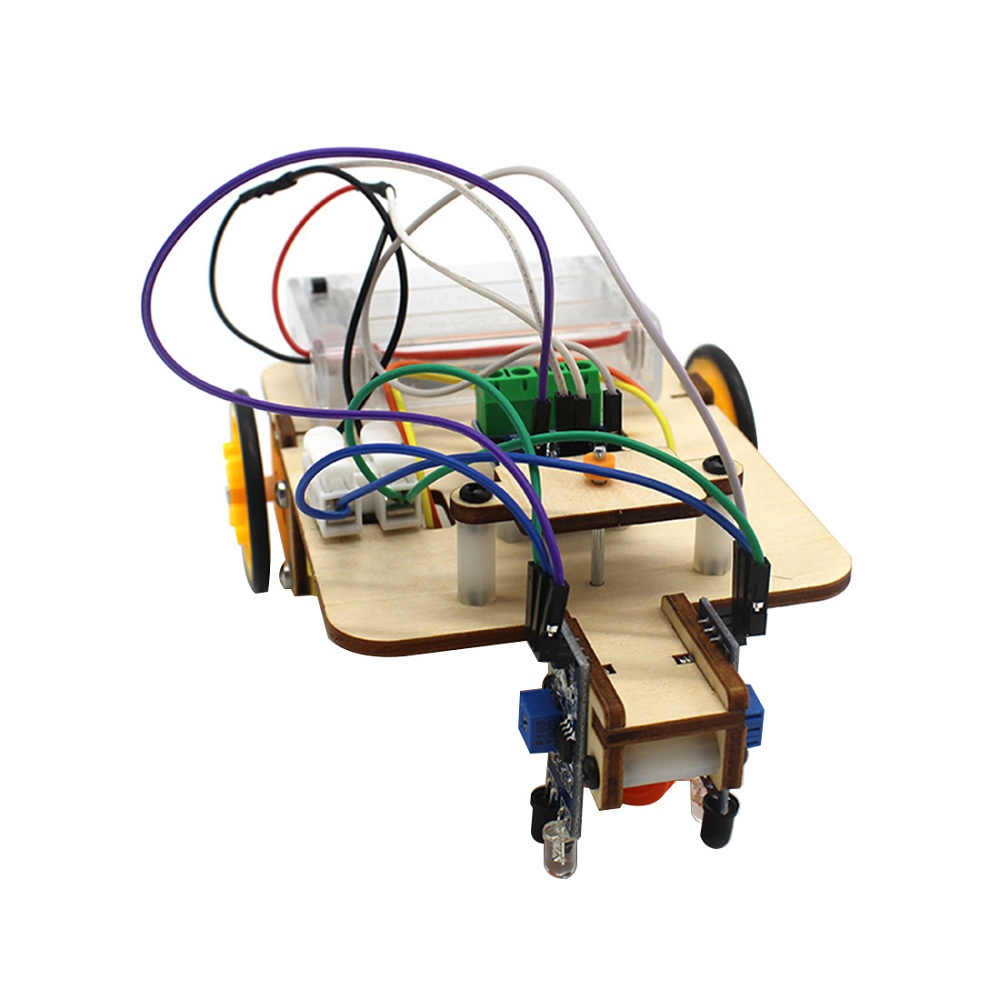 SmartRobotTruckChassisKitSteamEducationLearningElectronicCircuitforArduinoDIYToy-1708690-3