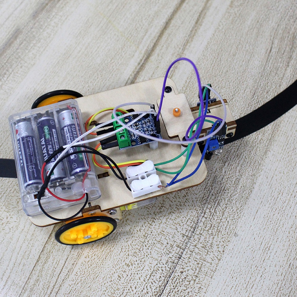 SmartRobotTruckChassisKitSteamEducationLearningElectronicCircuitforArduinoDIYToy-1708690-5