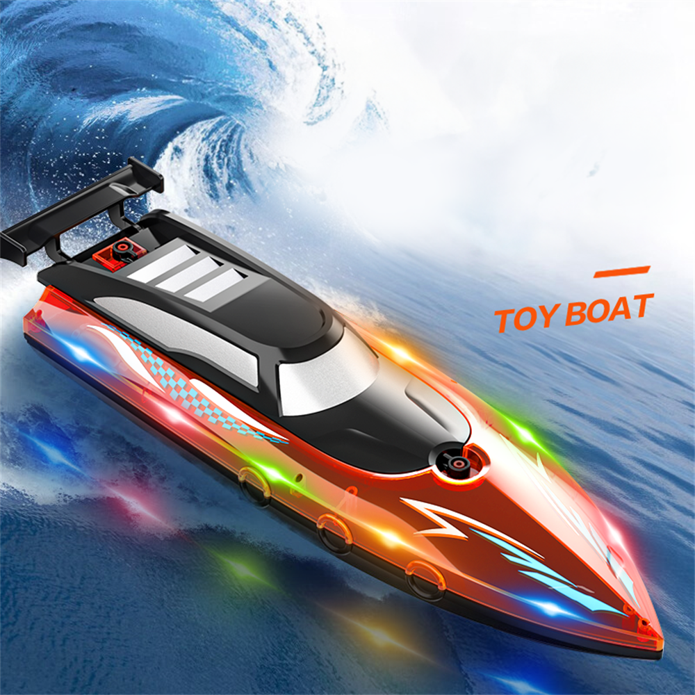 3502350313624GRCBoatSpeedboatDualMotorsWaterproofLEDLightRemoteControlShipHighSpeedVehiclesRTRModels-2011181-1