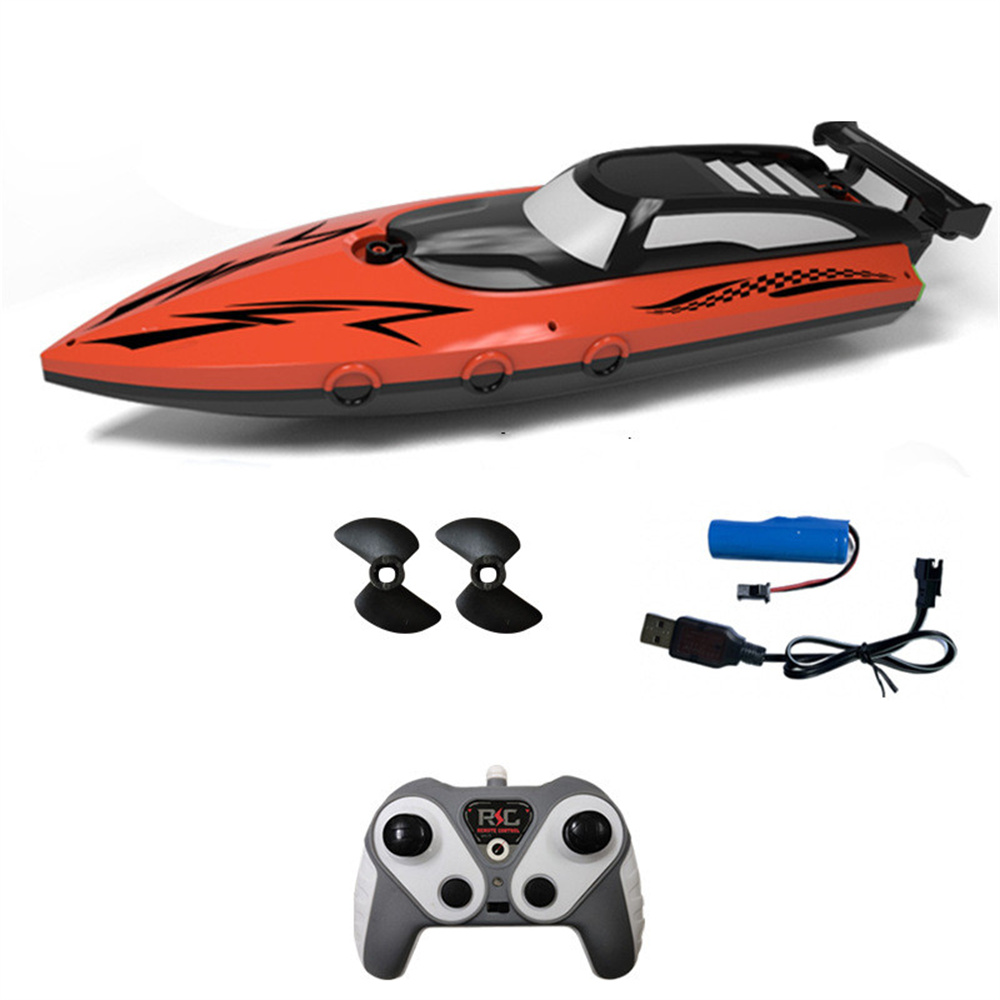 3502350313624GRCBoatSpeedboatDualMotorsWaterproofLEDLightRemoteControlShipHighSpeedVehiclesRTRModels-2011181-13