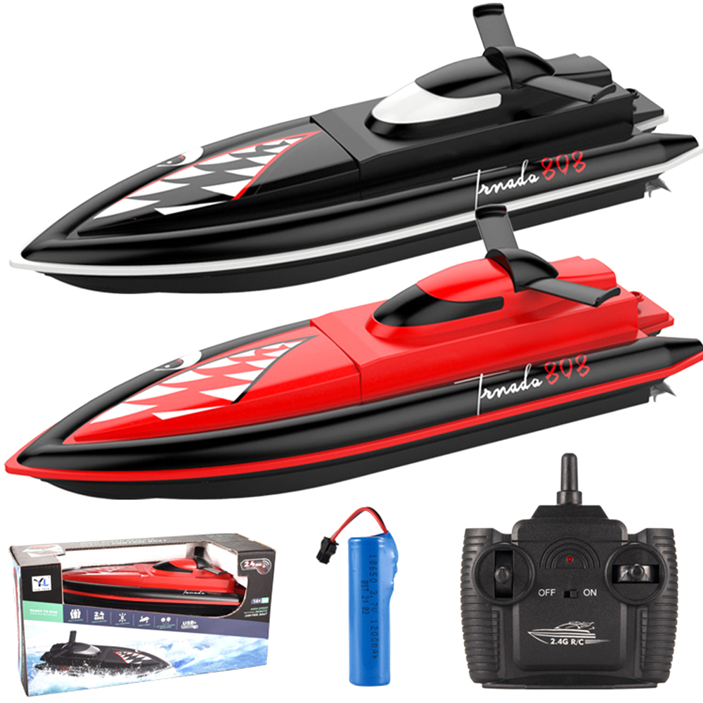 808SharkHighSpeed24GhzRemoteControlRCBoatwithDualMotor25kmh-1991138-1