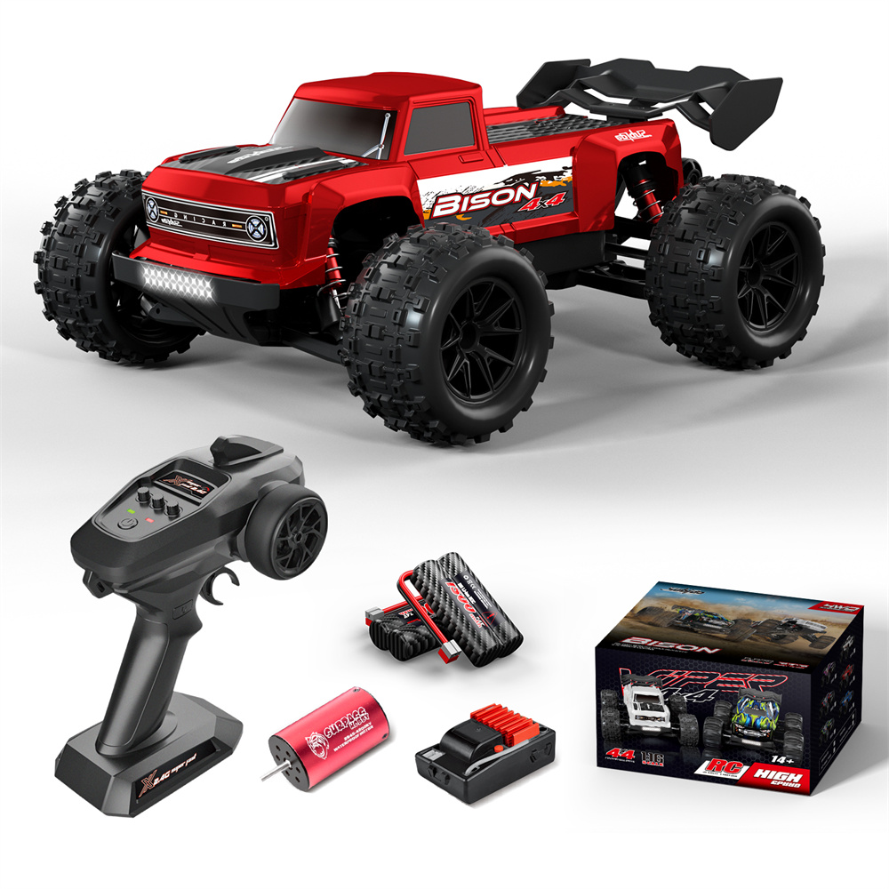 FunskyS910Pro11624G4WD45kmhBrushlessRCCarTwoBatteryDesertOff-RoadHighSpeedFullProportionalVehiclesMo-2000637-11