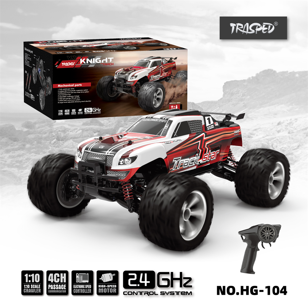 HGTRASPED10411024G4WD30kmhRCCarKnight570BrushedHighSpeedOff-roadTruckVehiclesModelsRTRToy-1999872-9