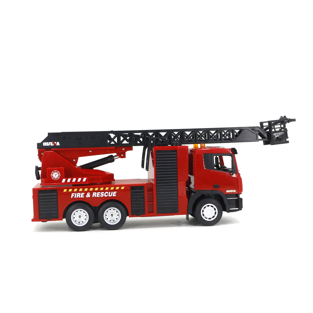 HUINA13611189CHSemi-AlloyRemoteControlEngineeringToyFireClimbingRescueAerialLadderVehicleRCCarModels-1996510-11