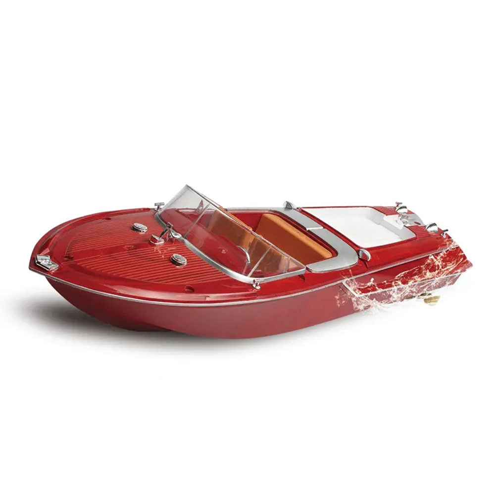 HUIQISK1RTR24G25kmhRCBoatRemoteControlRacingShipWaterproofWoodSpeedboatToysVehicleRetroModels-1985329-18