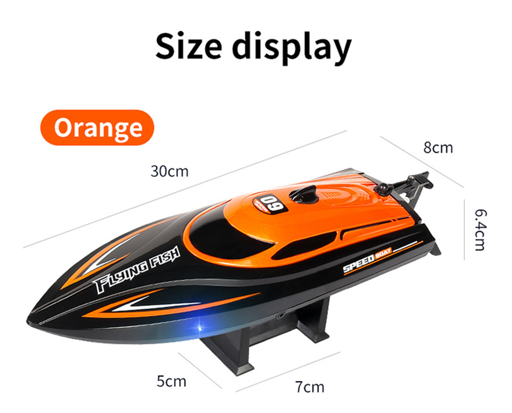 HXJRCHJ81224G4CHRCBoatHighSpeedLEDLightSpeedboatWaterproof25kmhElectricRacingVehiclesModelsLakesPool-1983941-15