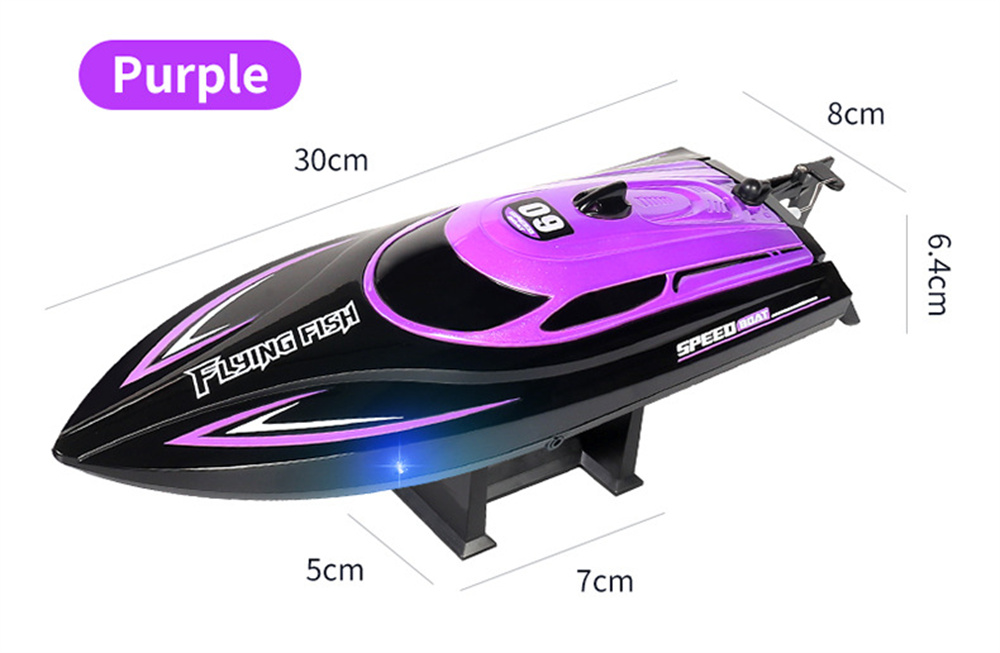HXJRCHJ81224G4CHRCBoatHighSpeedLEDLightSpeedboatWaterproof25kmhElectricRacingVehiclesModelsLakesPool-1983941-17