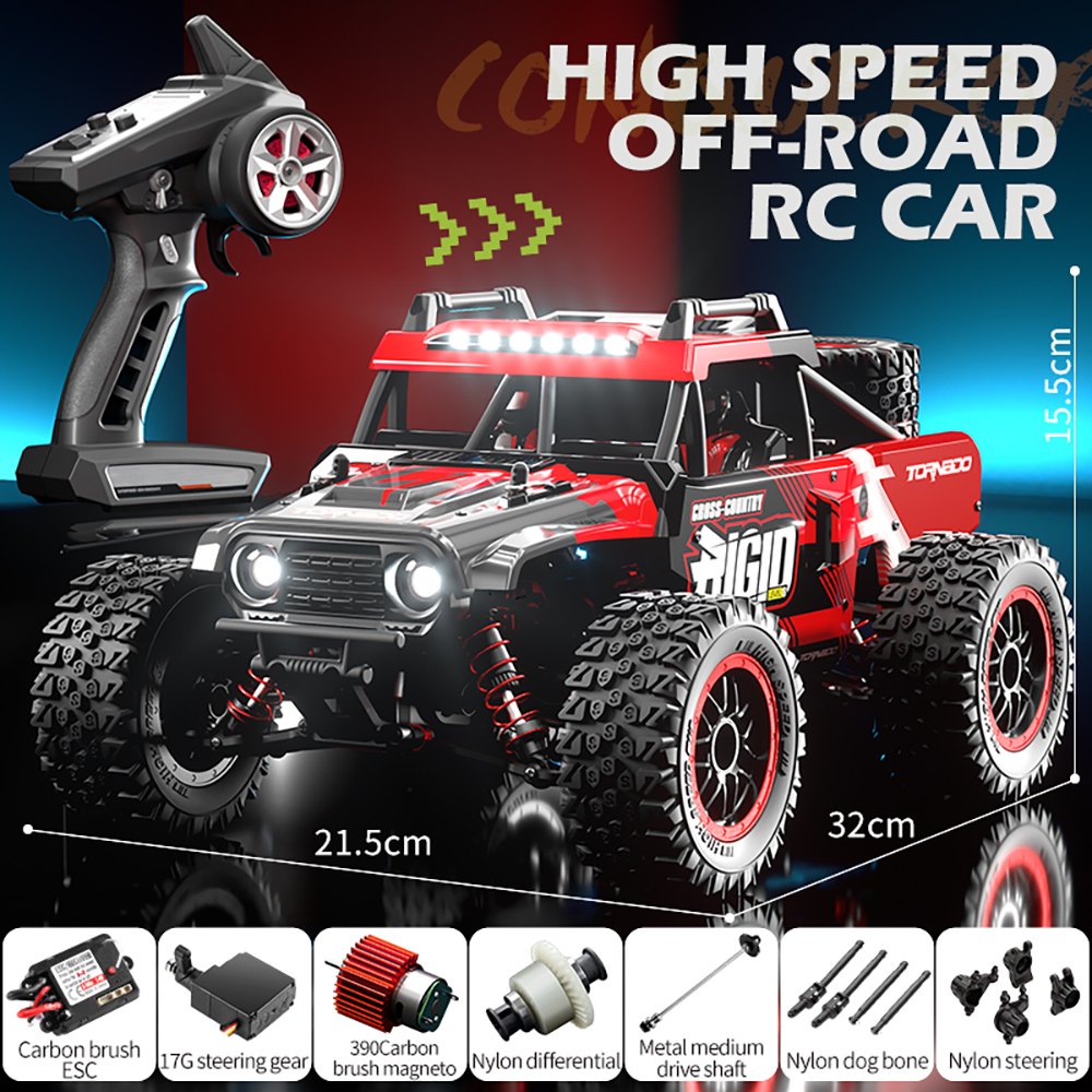 JJRCC88051164WD24GHighSpeedRCCarBrushedBrushlessVehicleModelsProportionalControl-2012235-1