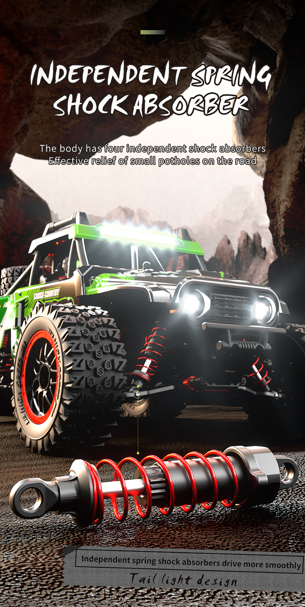 JJRCC88051164WD24GHighSpeedRCCarBrushedBrushlessVehicleModelsProportionalControl-2012235-12