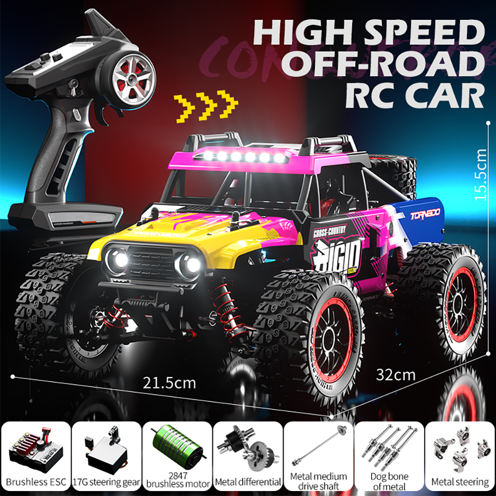 JJRCC88051164WD24GHighSpeedRCCarBrushedBrushlessVehicleModelsProportionalControl-2012235-3