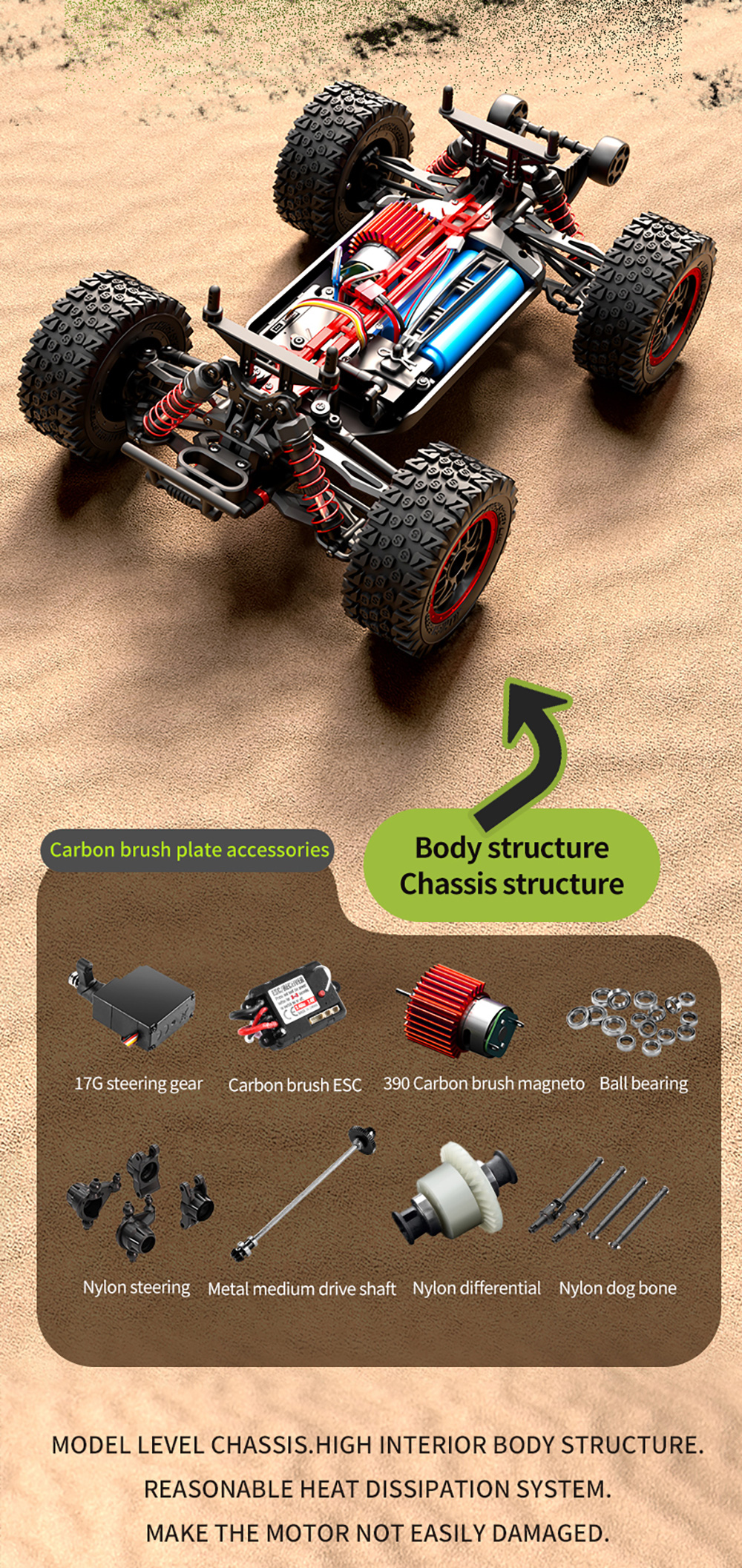 JJRCC88051164WD24GHighSpeedRCCarBrushedBrushlessVehicleModelsProportionalControl-2012235-23