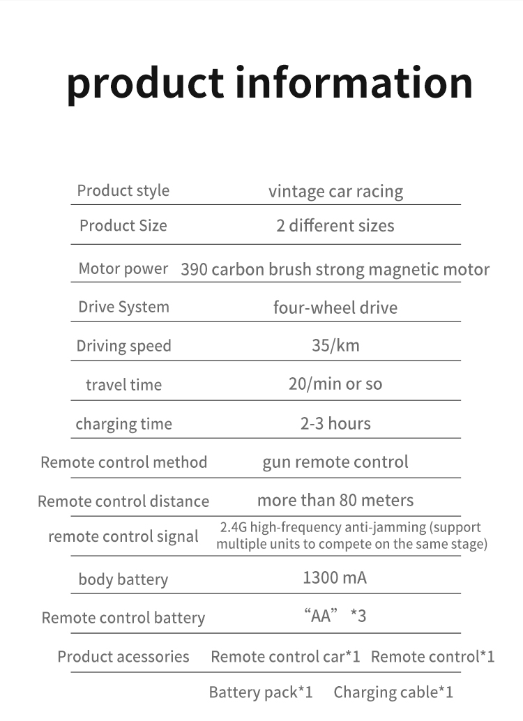 JJRCQ117E11624G4WDHighSpeedDriftRCCarClassicVehicleModelsFullProportionalControlWithAngleHeadLight-1961010-13