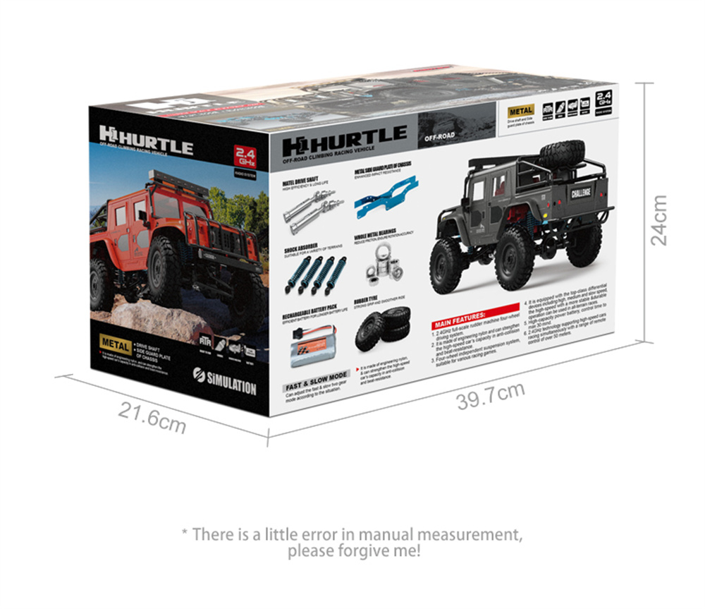 JJRCQ121H1HURTLE11224G4WDCrawlerRCCarVehicleModelsFullPorprotionalControl-1978734-18