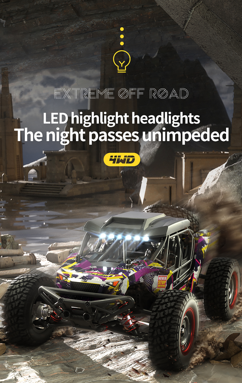 JJRCQ141B11624G4WD70KMHRTRBrushlessDesertTruckRCCarOff-roadElectricHigh-speedVehicle-1992902-8