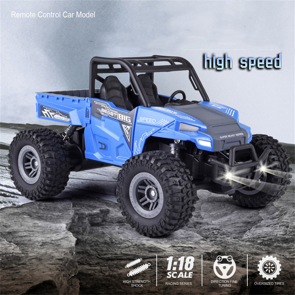 KYAMRCUJ99P187RTR11824GRWDRCCarLEDLightOff-RoadClimbingTruckKidsChildrenRemoteControlToysModels-1986336-1
