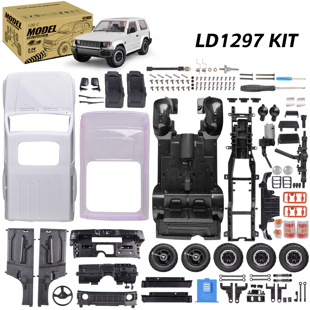 LDRC1297PajeroDIYKIT1144WDRCCarLEDLightOff-RoadTruckClimbingRockCrawlerFullProportionalVehiclesModel-2015470-5