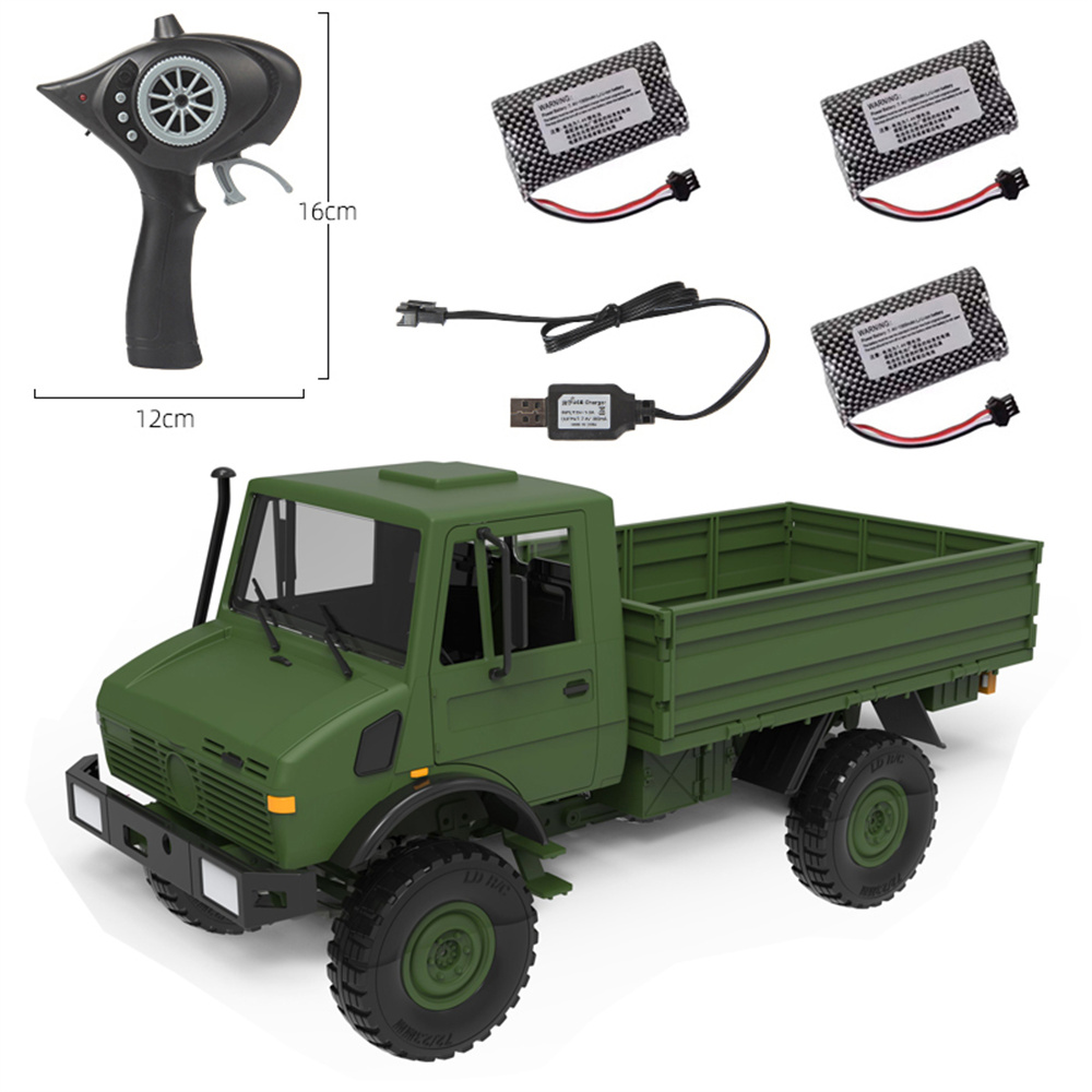 LDRCLD-P06SeveralBattery11224G4WDRCCarUnimog435U1300RCwLEDLightMilitaryClimbingTruckFullProportional-1977151-14