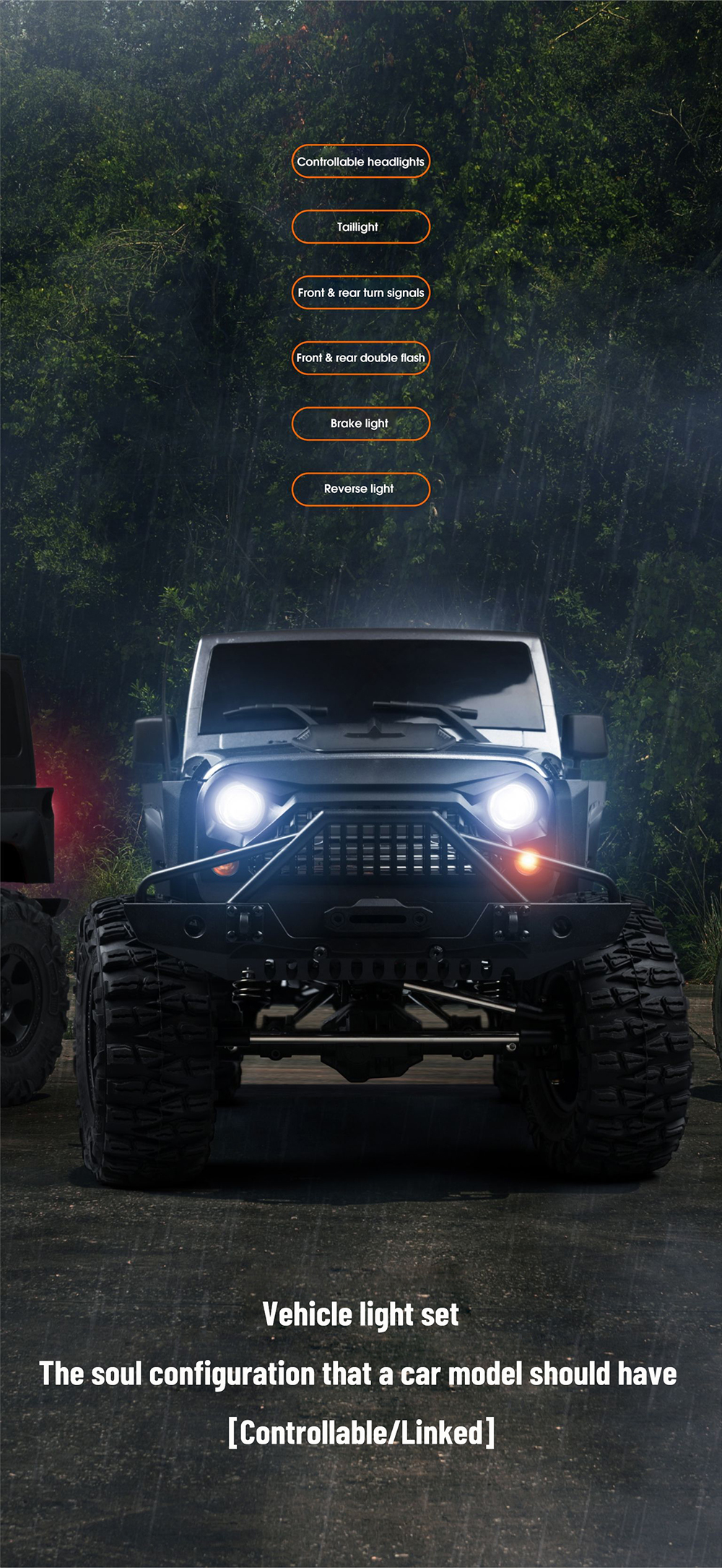 MNRCMN222RTR11024G4WDRCCarRockCrawlerLEDLightOff-RoadClimbingTruckFullProportionalVehiclesModelsToys-2013004-7