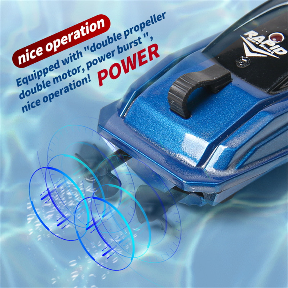 MiniRemoteControlHighSpeedRCBoatLedLightPalmSpeedBoatSummerWaterToyPoolToy-1902645-2