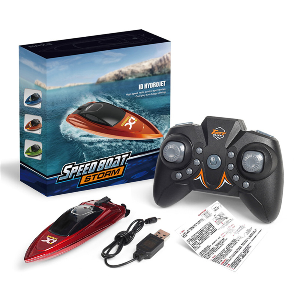 MiniRemoteControlHighSpeedRCBoatLedLightPalmSpeedBoatSummerWaterToyPoolToy-1902645-13