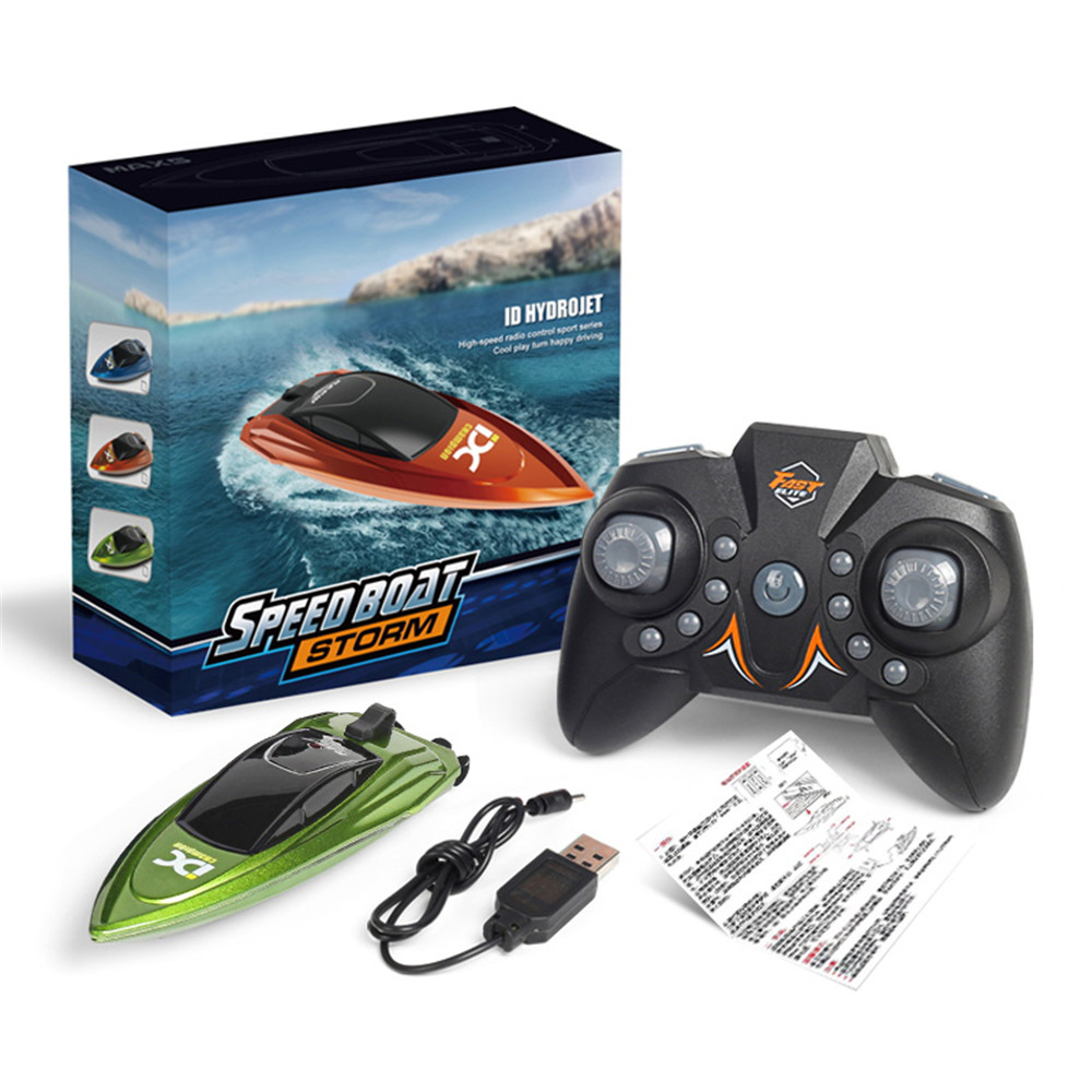 MiniRemoteControlHighSpeedRCBoatLedLightPalmSpeedBoatSummerWaterToyPoolToy-1902645-15