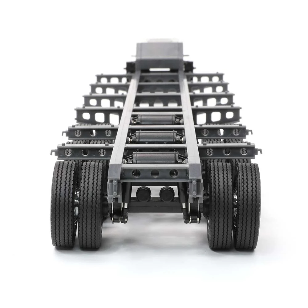 OrlandooHunterOH32N02DIYKIT132RCCarFlatbedSemiRampTrailersUnassembledWhiteColorMiniTruckVehiclesMode-2015418-25