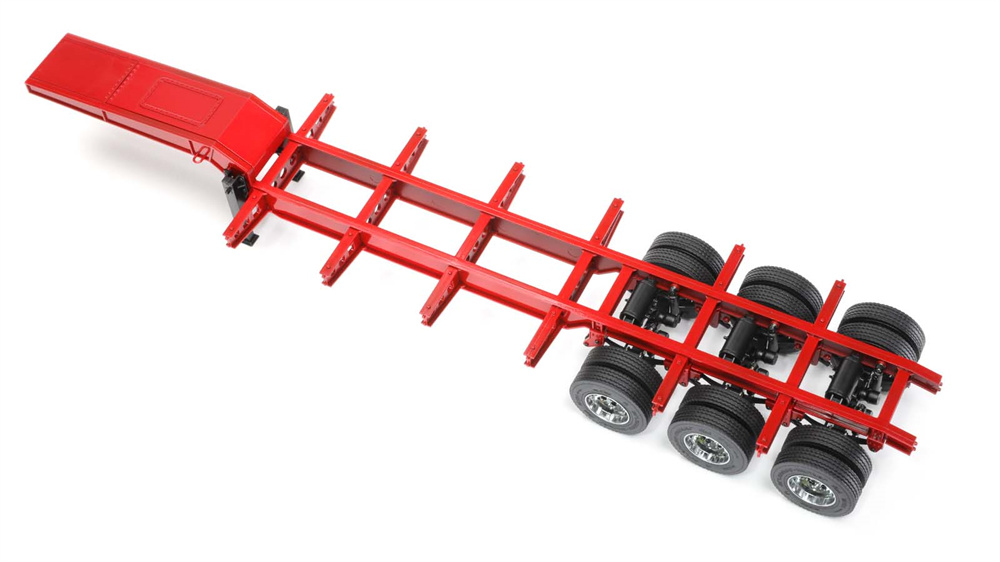 OrlandooHunterOH32N02DIYKIT132RCCarFlatbedSemiRampTrailersUnassembledWhiteColorMiniTruckVehiclesMode-2015418-32