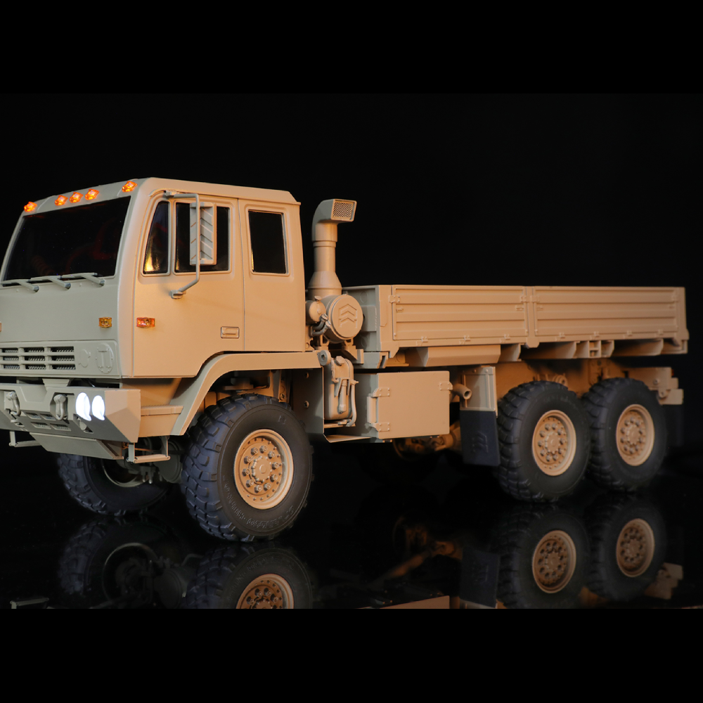 OrlandooOH32M02KIT1326WDDIYRCCarUnpaintedGreyTractorFullLeafSpringMilitaryTruckVehiclesModels-1961190-1