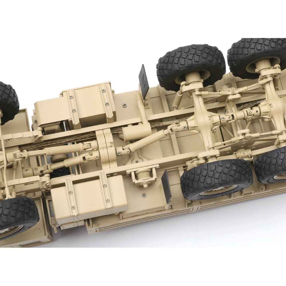 OrlandooOH32M02KIT1326WDDIYRCCarUnpaintedGreyTractorFullLeafSpringMilitaryTruckVehiclesModels-1961190-13