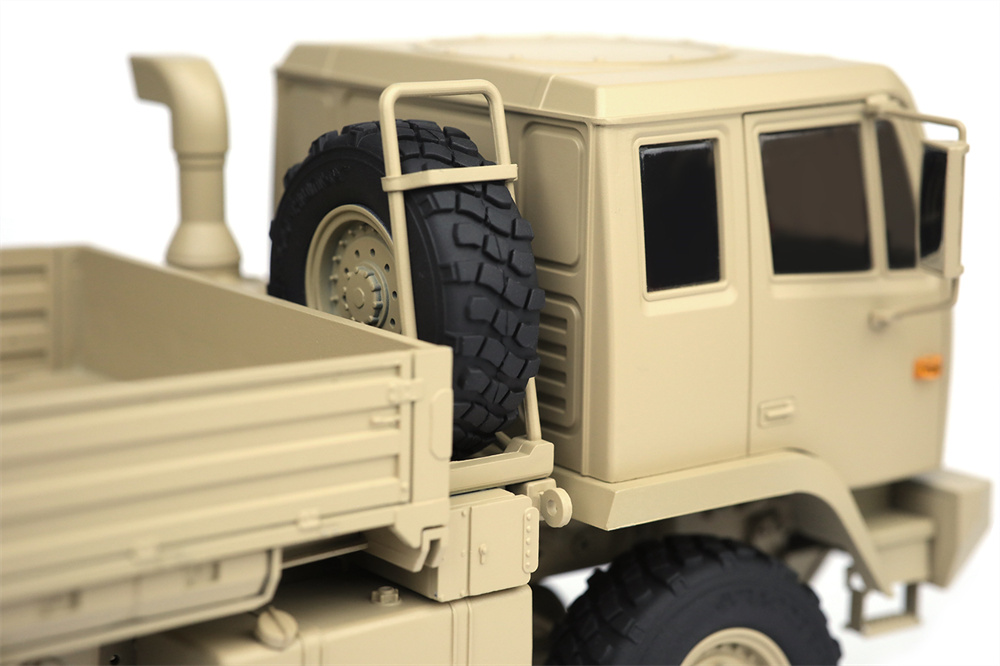 OrlandooOH32M02KIT1326WDDIYRCCarUnpaintedGreyTractorFullLeafSpringMilitaryTruckVehiclesModels-1961190-4