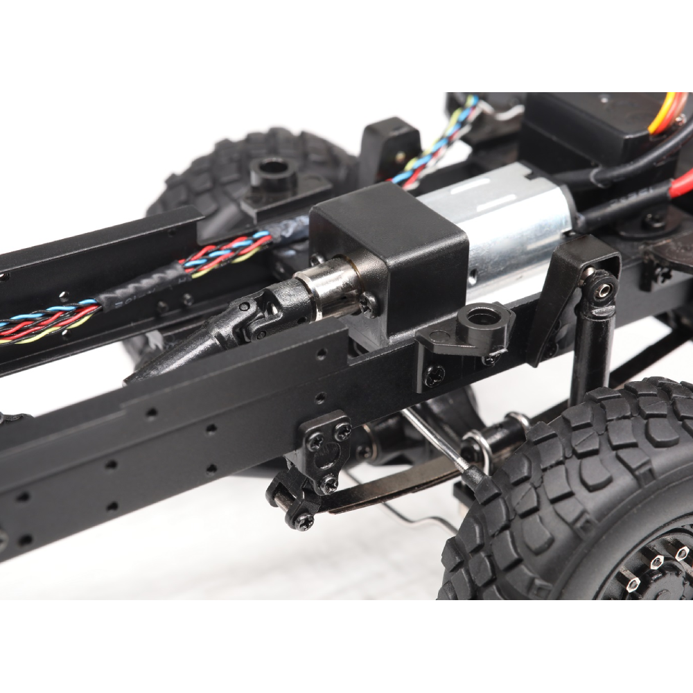 OrlandooOH32M02KIT1326WDDIYRCCarUnpaintedGreyTractorFullLeafSpringMilitaryTruckVehiclesModels-1961190-5