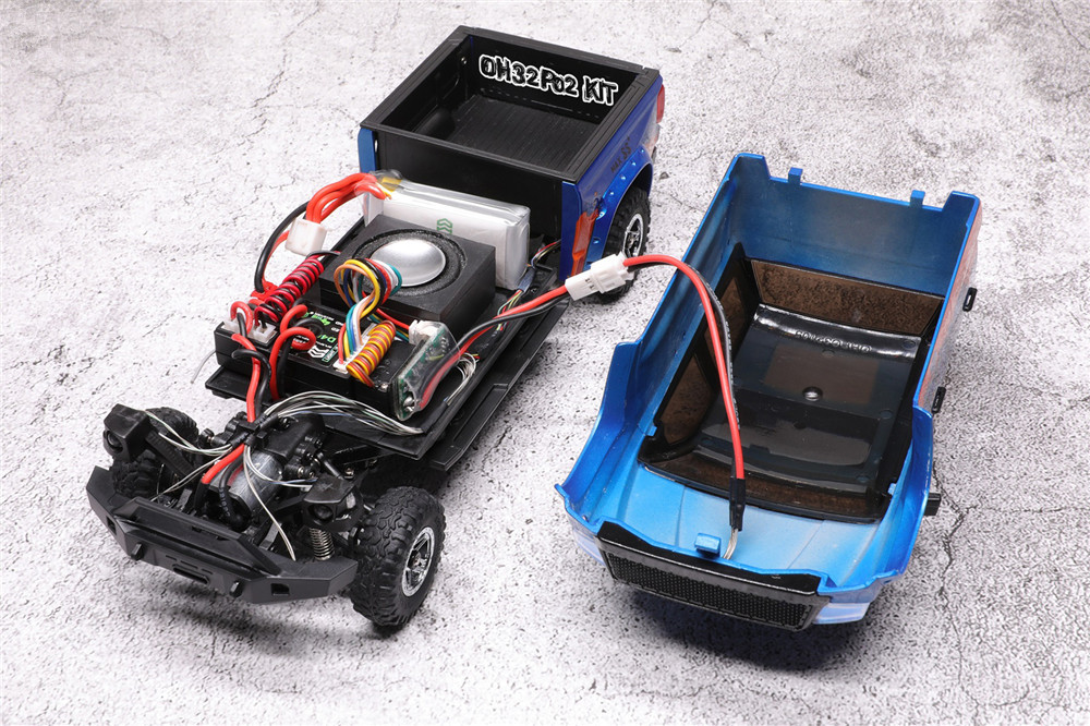 OrlandooOH32P02132UnassembledDIYKitUnpaintedRCRockCrawlerCarWithoutElectronicParts-1593230-1