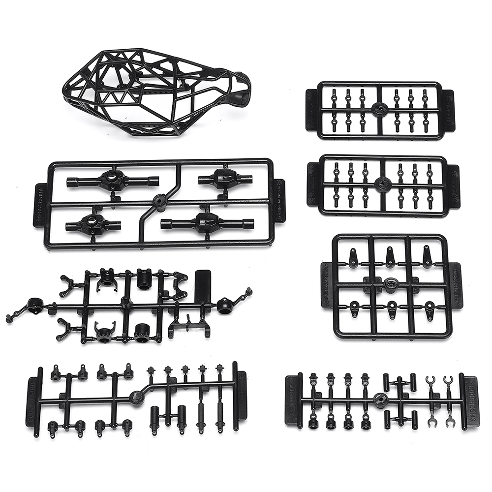 OrlandooOH32X011324WDDIYFrameRCKitRockCrawlerCarOff-RoadVehicleswithoutElectronicParts-1733127-7
