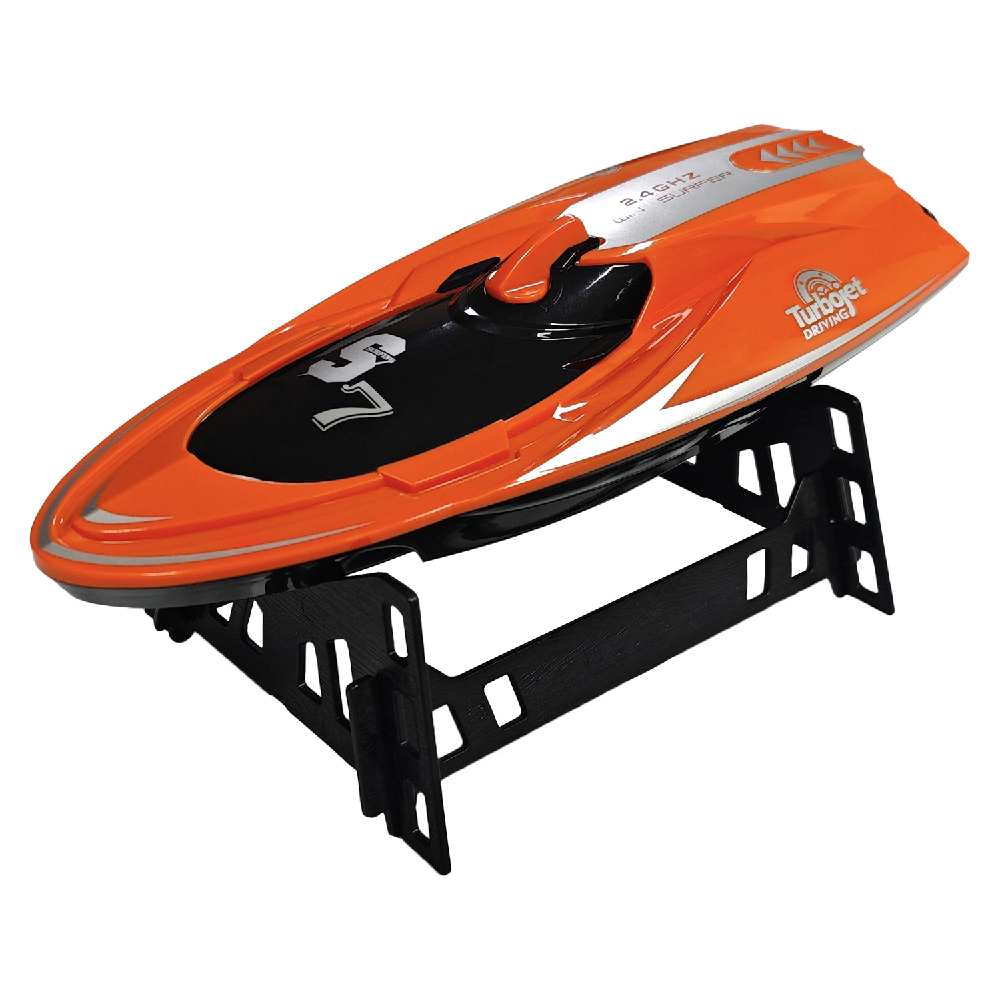 RCBoatHighSpeedLEDLightSpeedboatWaterproof5kmhElectricRacingVehiclesModelsLakesPoolsRemoteControlToy-2008365-2
