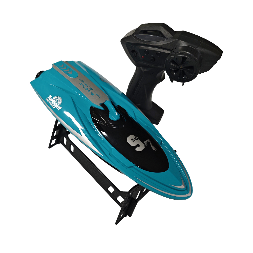 RCBoatHighSpeedLEDLightSpeedboatWaterproof5kmhElectricRacingVehiclesModelsLakesPoolsRemoteControlToy-2008365-6