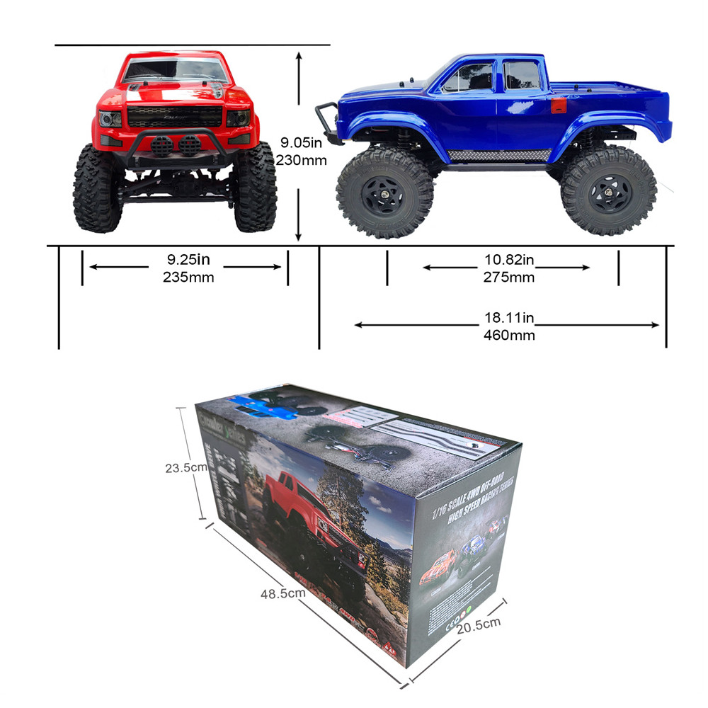 RemoHobby10275RTR11024G4WDRCCarRockCrawlerOff-RoadTruckOilFilledShocksVehiclesModelsToys-1955388-11