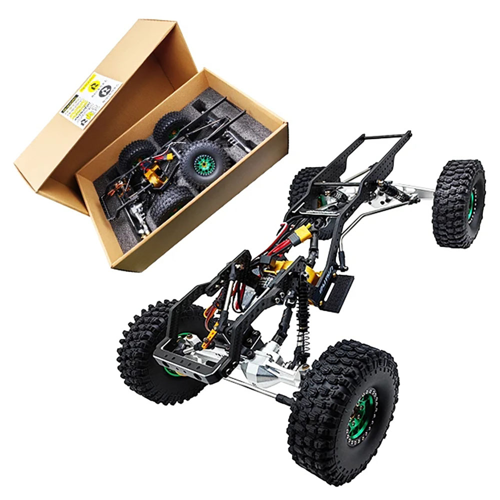 RhinoRCLCGSportyCrawlerCarWithMetalPortalAxlesAM3280AESCS12OutrunnerRotorPowerChassis110Off-RoadRCCa-2011480-2