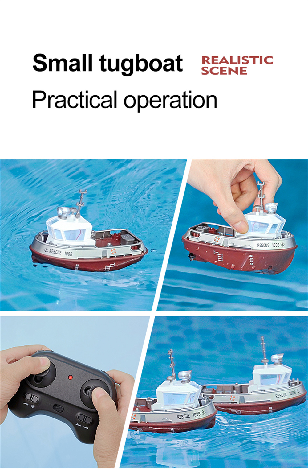 S82013224GMiniRCBoatLEDLightDualMotorWaterproofRemoteControlRescue1008WirelessElectricVehiclesModels-2015774-16