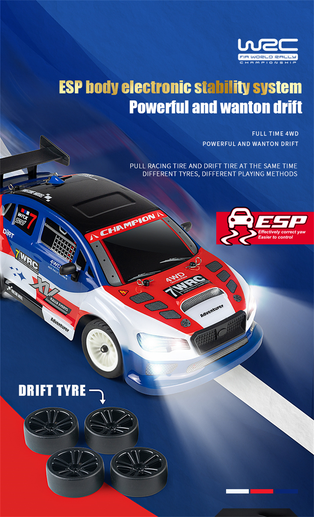SGPINECONEFOREST1607Pro11624GBrushlessHighSpeedRCCarDriftVehicleModels60kmh-1981830-6