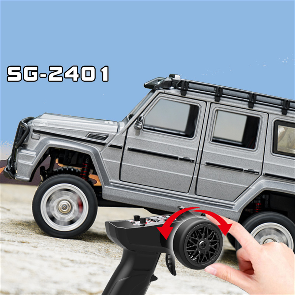 SGPINECONEFOREST2401RTR12424G4WDRCCarMiniCrawlerLEDLightAlloyShellOff-RoadTruckVehicleModels-1959883-2