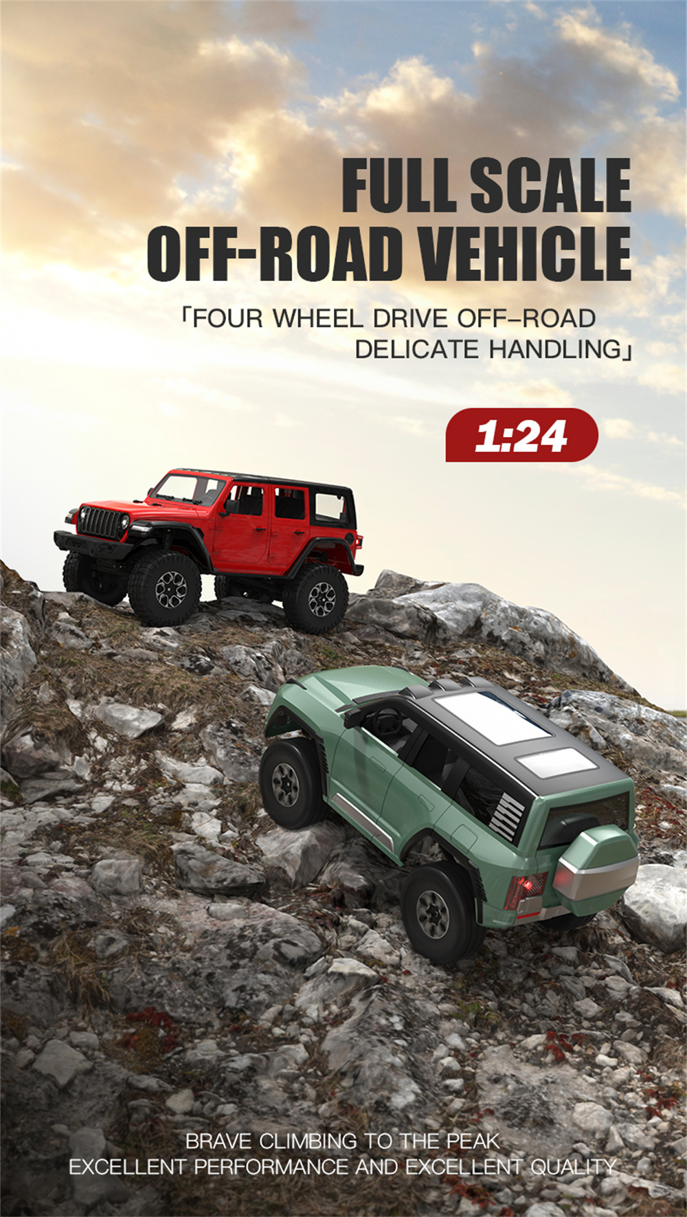 SGPINECONEFOREST2403HummerH3T12424G4WDRCCarOff-RoadVehiclesClimbingRockCrawlerFullScaleLEDLightModel-2015314-1