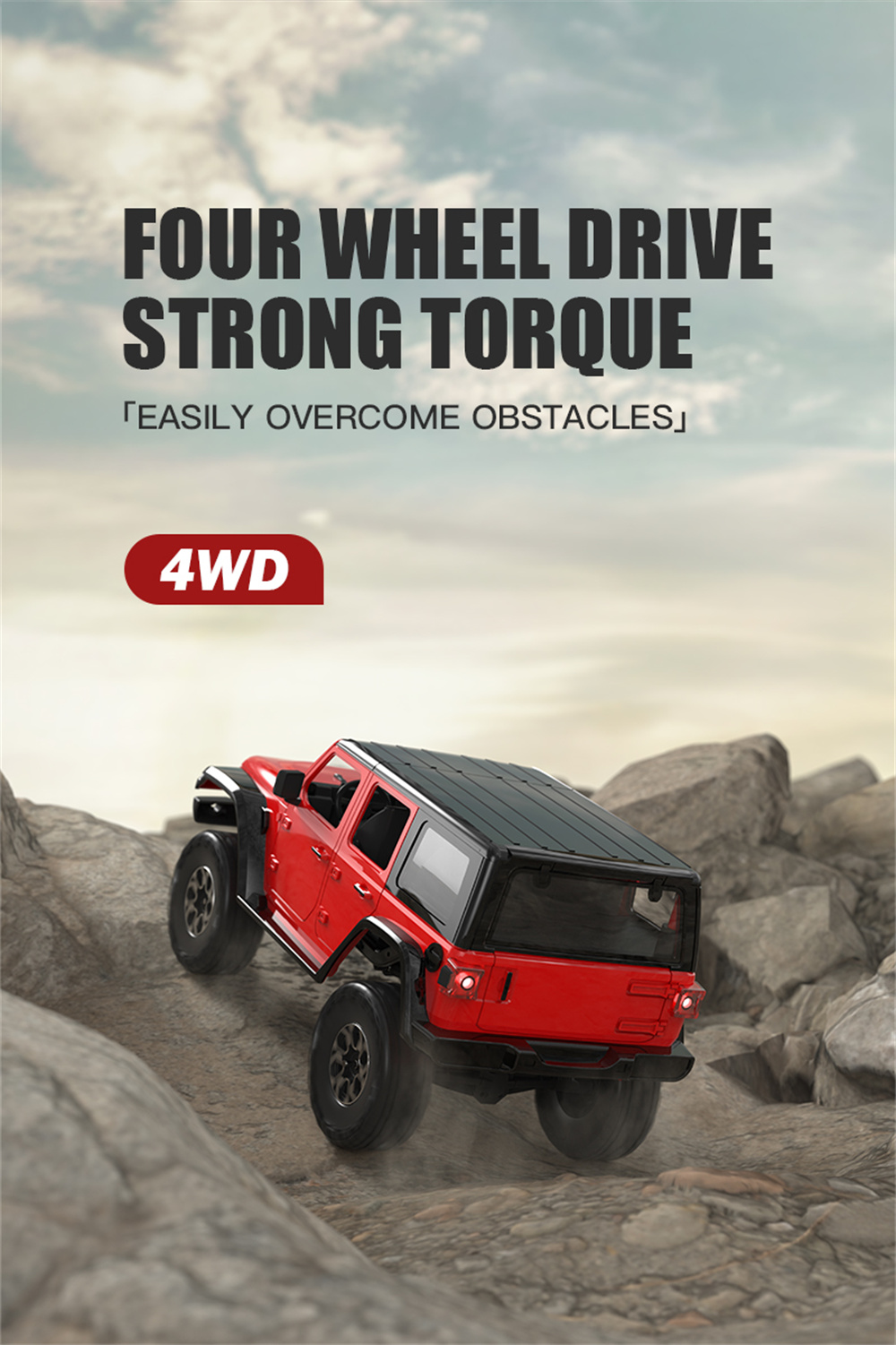 SGPINECONEFOREST2403HummerH3T12424G4WDRCCarOff-RoadVehiclesClimbingRockCrawlerFullScaleLEDLightModel-2015314-2