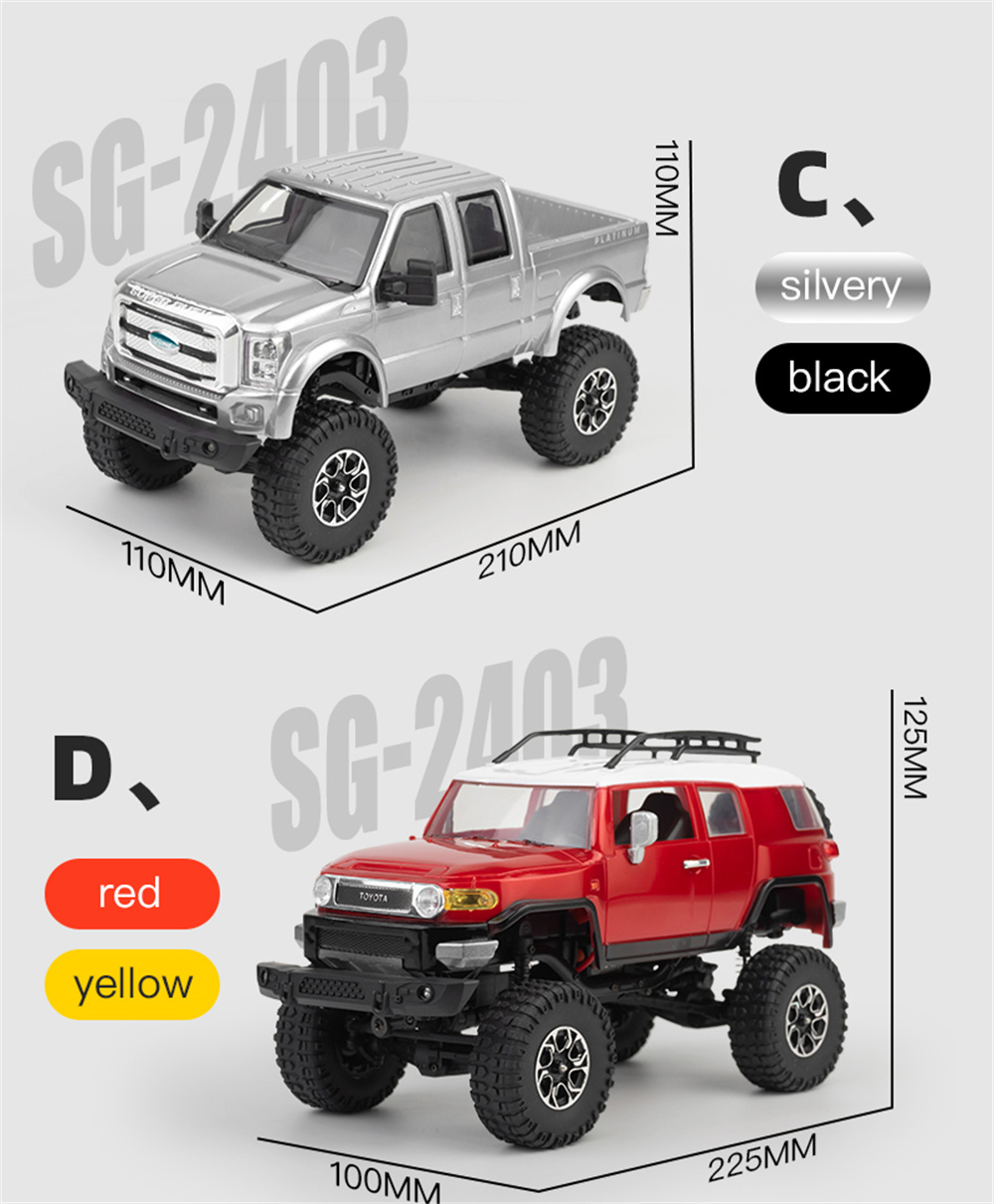 SGPINECONEFOREST2403HummerH3T12424G4WDRCCarOff-RoadVehiclesClimbingRockCrawlerFullScaleLEDLightModel-2015314-19