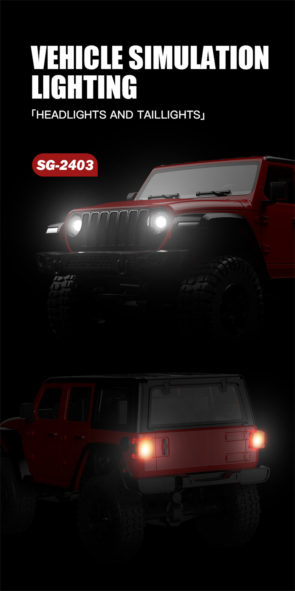 SGPINECONEFOREST2403HummerH3T12424G4WDRCCarOff-RoadVehiclesClimbingRockCrawlerFullScaleLEDLightModel-2015314-4