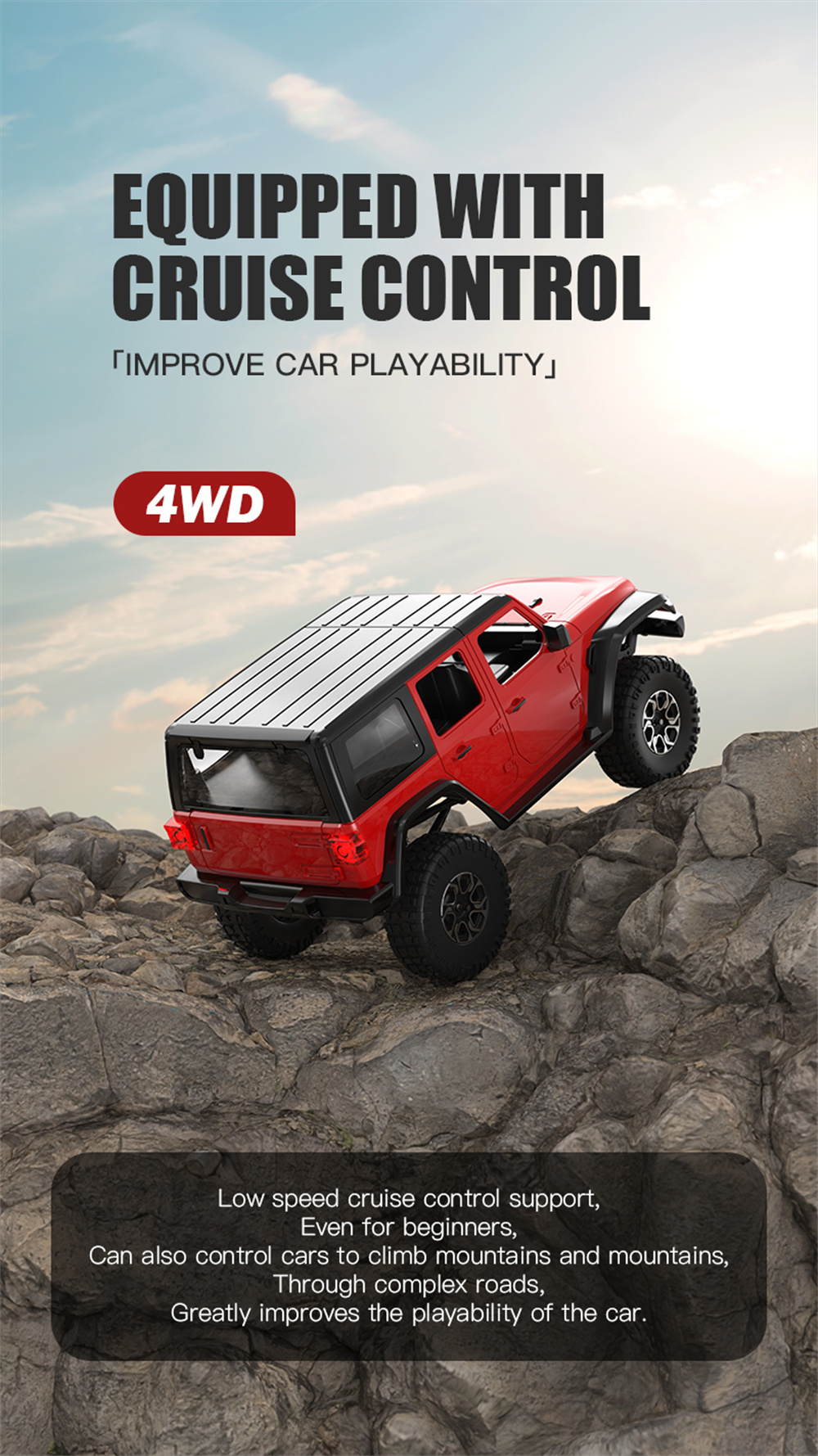 SGPINECONEFOREST2403HummerH3T12424G4WDRCCarOff-RoadVehiclesClimbingRockCrawlerFullScaleLEDLightModel-2015314-9